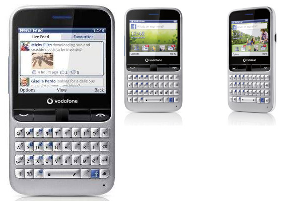 Vodafone 555 Blue Facebook phone targets da yoot and emerging markets Vodafone has jumped on the social networking gravy train and introduced its own ‘Facebook Phone’ in the shape of the Vodafone 555 Blue. Aimed at the cheapo segment of the...