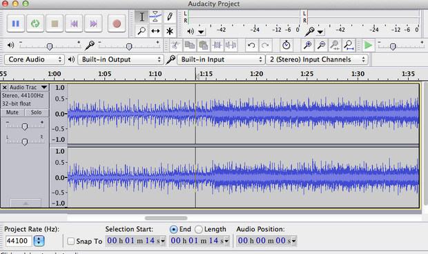 Audacity Recovery Utility For Mac