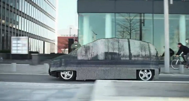 Mercedes Benz creates the invisible car to befuddle passers by