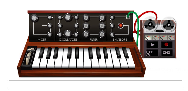 Google's greatest ever doodle: the Moog synthesiser