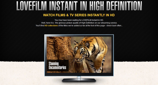 Lovefilm introduces HD streaming in the UK