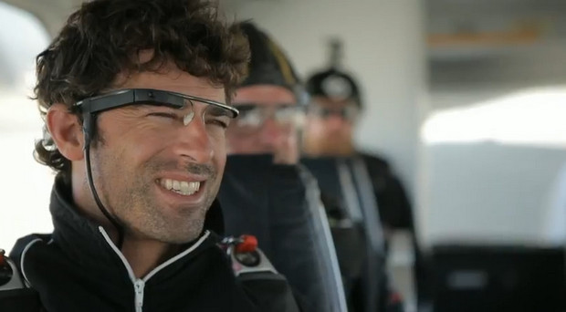 Google Project Glass computer specs demoed in spectacular parachute jump
