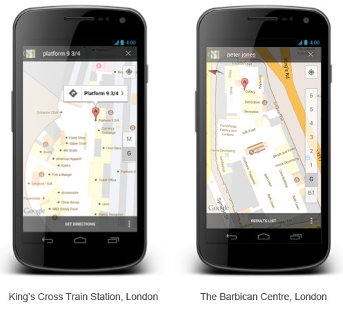 Google launches indoor maps for Android devices in the UK, locations listed