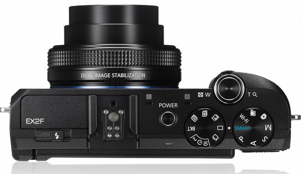Samsung EX2F enthusiast compact offers super fast f1/4 lens and wi-fi