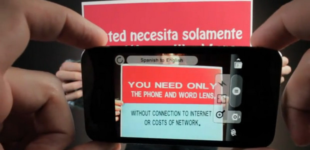 Augmented reality app Word Lens comes to Android for on-the-fly translations