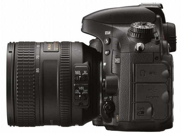 Nikon D600 24MP becomes Nikon's smallest, lightest, cheapest full-frame DSLR ever