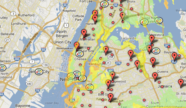 Google rolls out new Crisis Response maps as Hurricane Sandy hits the US