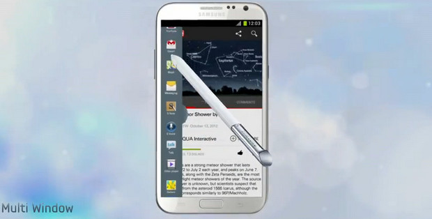 Samsung shows off the power of the Galaxy Note II in impressive lengthy video promo