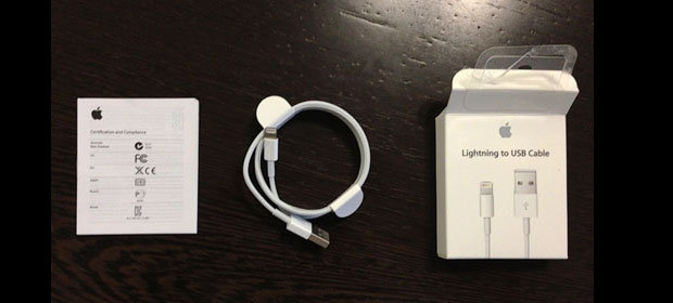Macworld plumb the depths with an unboxing feature. On an iPhone cable