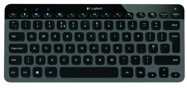Logitech K810 Bluetooth illuminated keyboard for smartphones, tablets and PCs