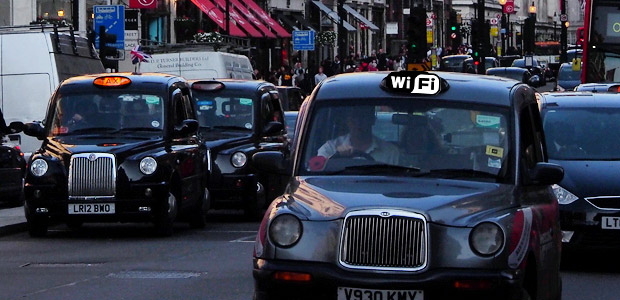 Free high speed wi-fi coming to London taxi cabs