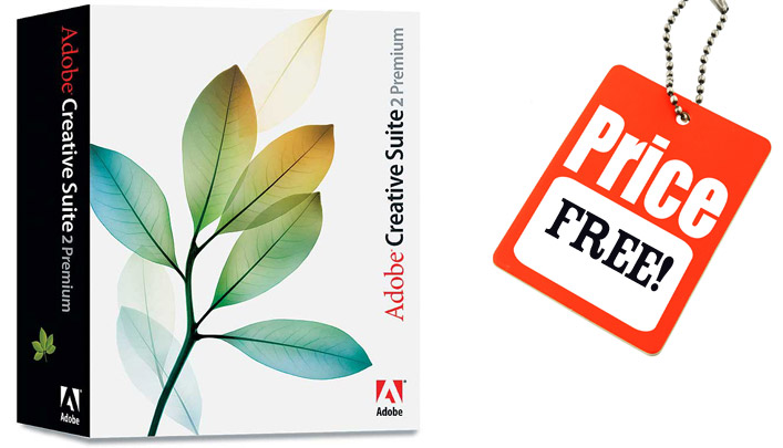 Adobe giving away FREE copies of CS2 software - here's the download links for Photoshop, Illustrator, Premiere Pro and more!