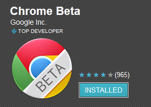 Chrome Beta for Android serves up the latest browser features