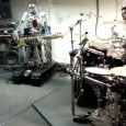 Billed as a ‘sneak preview of Compressorhead during band practise at the Robocross head quarters in Berlin,’ this fantastic video shows three robots thundering away on top of Motorhead’s killer version...