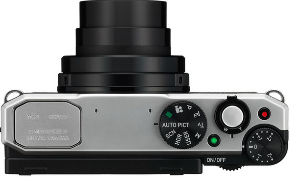 Pentax MX-1 compact enthusiast camera packs fast 4x zoom lens and brass top plate controls