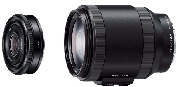 Sony 20mm pancake and 18-200mm power zoom to adds Sony grows E-mount lens range