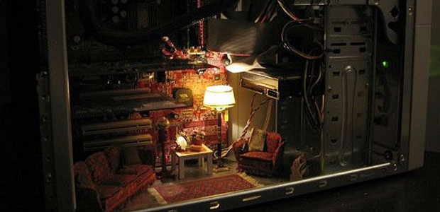 The Best PC Case We ve Ever Seen Comes With A Built In Living Room 