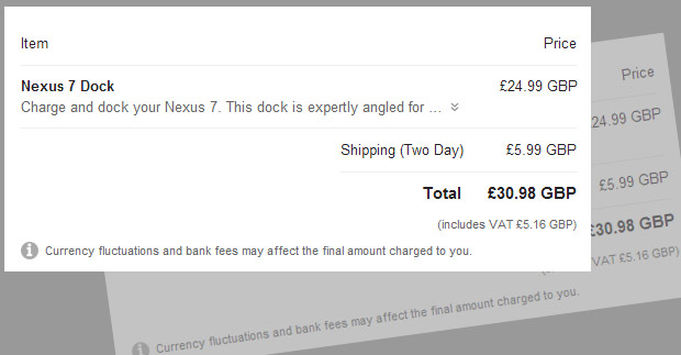 Google Nexus 7 Dock finally arrives in UK and USA Google Play stores