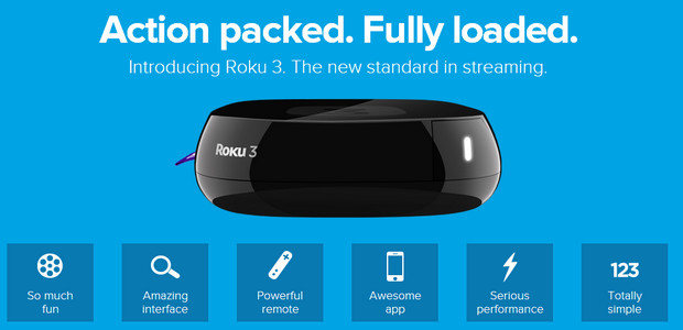 Roku 3 set-top box media streaming box announced: cheap, powerful and shiny