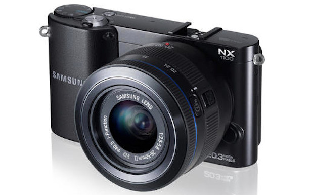 Samsung NX1100 wi-fi camera packs 20.3MP APS-C-sized CMOS sensor 