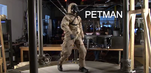 Mover over Big Dog - here comes the robot Petman
