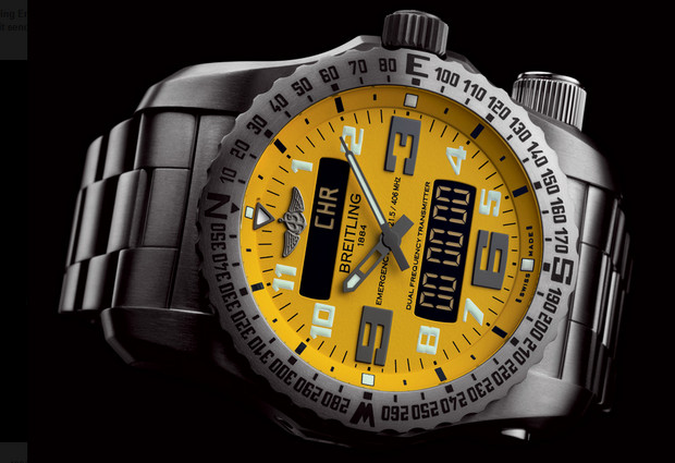 Breitling Emergency II watch packs dual frequency distress beacon