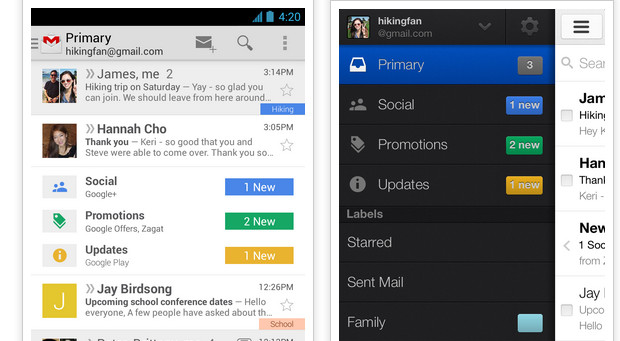 Google adds some clever stuff to GMail with inbox groups and tabs