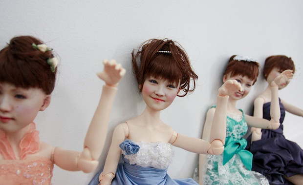 Behold the utter weirdness of the Human Cloned Dolls from Japan