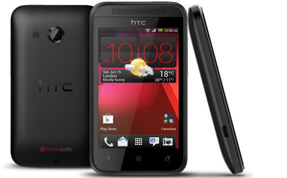 HTC Desire 200 - a cheap and cheerful Android smartphone with design nods to the HTC One