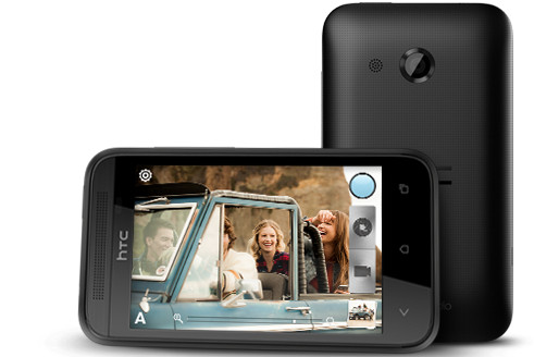 HTC Desire 200 - a cheap and cheerful Android smartphone with design nods to the HTC One