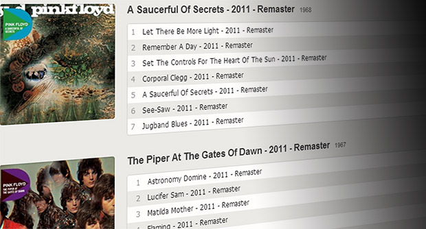 Pink Floyd's entire back catalogue is now available on Spotify