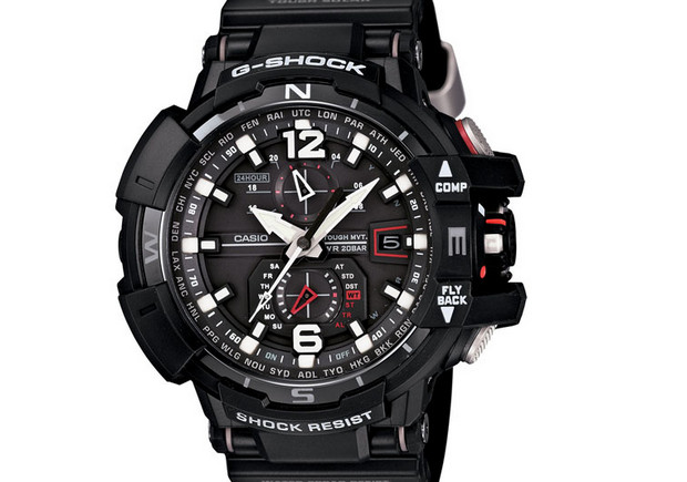 Casio G Shock Premium aviator watch