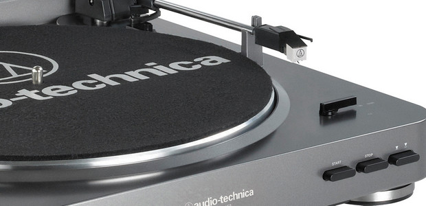 Audio-Technica AT-LP60 USB turntable spins your vinyl into MP3 files