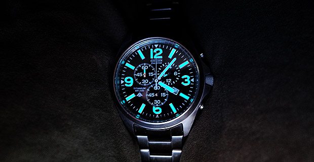 Review - Citizen Promaster Eco-Drive Titanium Chronograph watch AT0660-64E