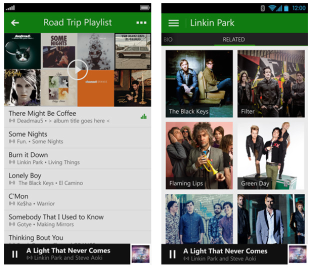 Microsoft Xbox Music arrives on iOS, Android plus free streaming on the web