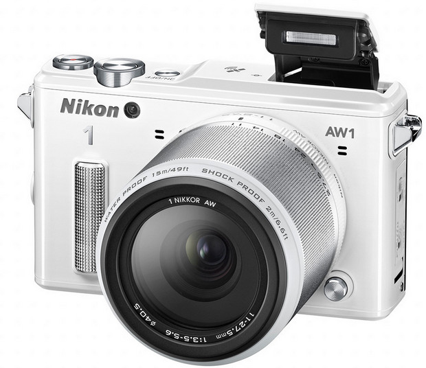 Nikon 1 AW1 declares itself to be the world's first waterproof and shockproof interchangeable lens camera