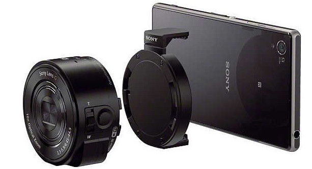 Sony baffle photographers with their oddball QX10 and QX100 camera modules for smartphones