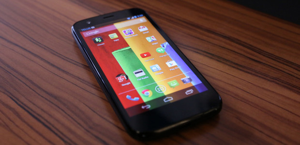 Google Motorola Moto G smartphone -  built to compete with the iPhone for a fifth of the cost