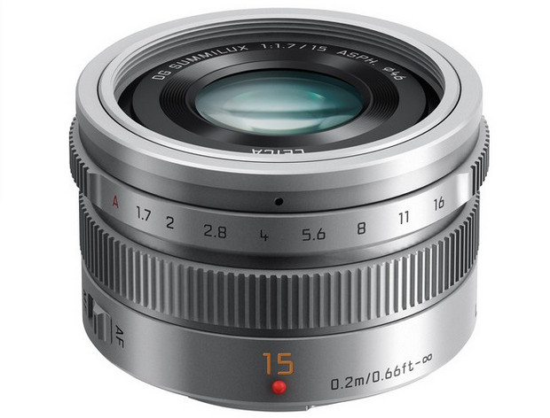 Panasonic announces fast and compact Leica DG Summilux 15mm F1.7 ASPH Micro Four Thirds lens