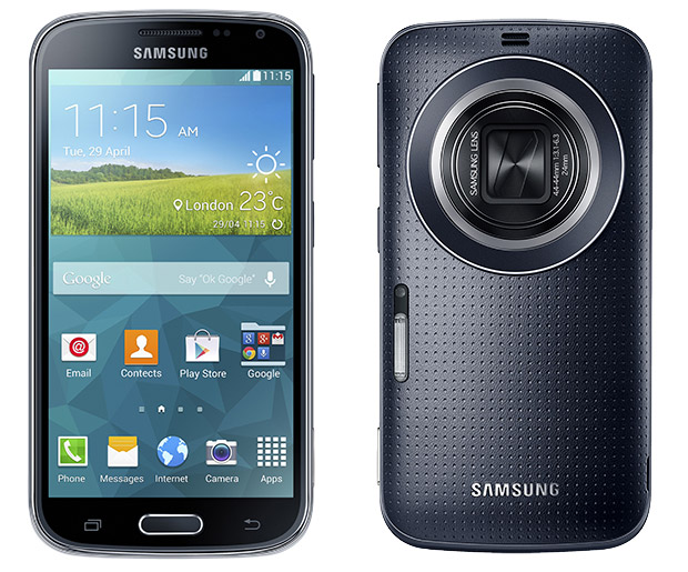 Samsung Galaxy K Zoom Android cameraphone packs 20MP sensor and 24-240mm zoom 
