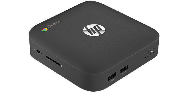 HP Chromebox comes with i7 and Celeron CPU options and oodles of connectivty