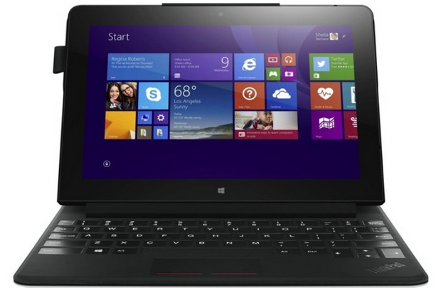 Lenovo unveils ThinkPad 10 tablet with keyboard accessories running 64-bit Windows 8.1