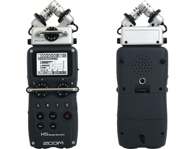 Zoom H5 offers high quality audio recording for pros on a budget