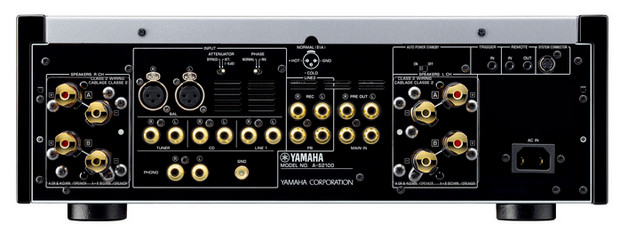 Yamaha S2100 CD/amp separates set the retro controls for 1970 and look a treat.