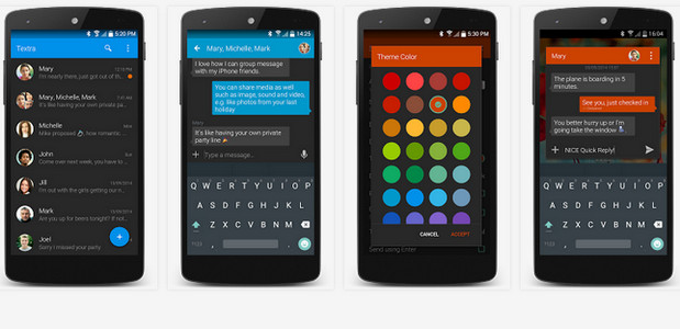 Textra - our favourite Android SMS app