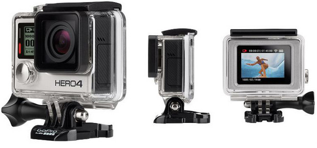 GoPro releases HERO4 in black and silver editions, plus entry-level HERO