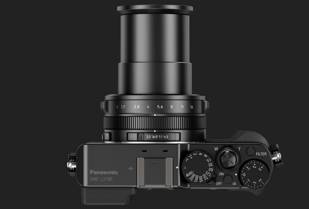 Panasonic Lumix LX100 fixed lens Micro Four Thirds camera comes with 24-75mm F1.7-F2.8 Leica lens