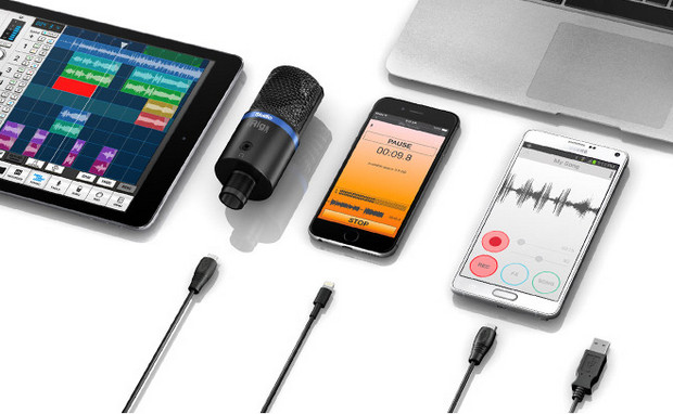 IK Multimedia announces iRig Mic Studio, a compact, large-diaphragm digital microphone