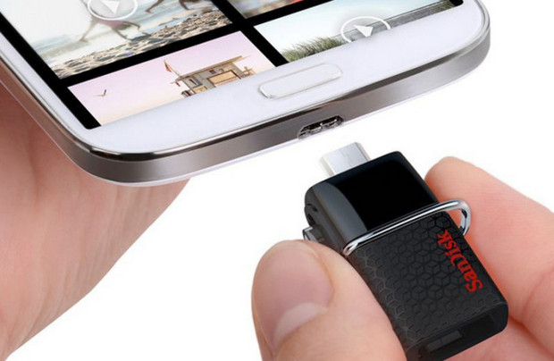 Swiftly add a shedload of storage to your Android phone with the SanDisk Dual USB Drive 3.0