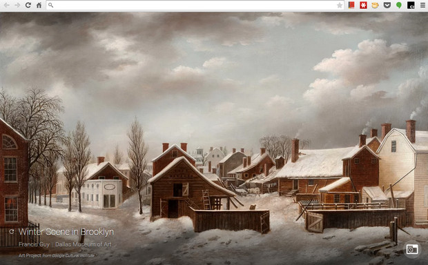 View wonderful art with every browser tab thanks to Google's new Chrome extension